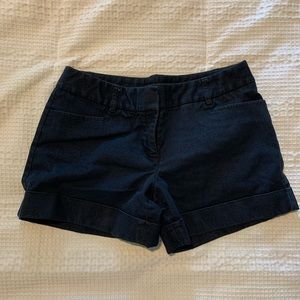 Express denim shorts